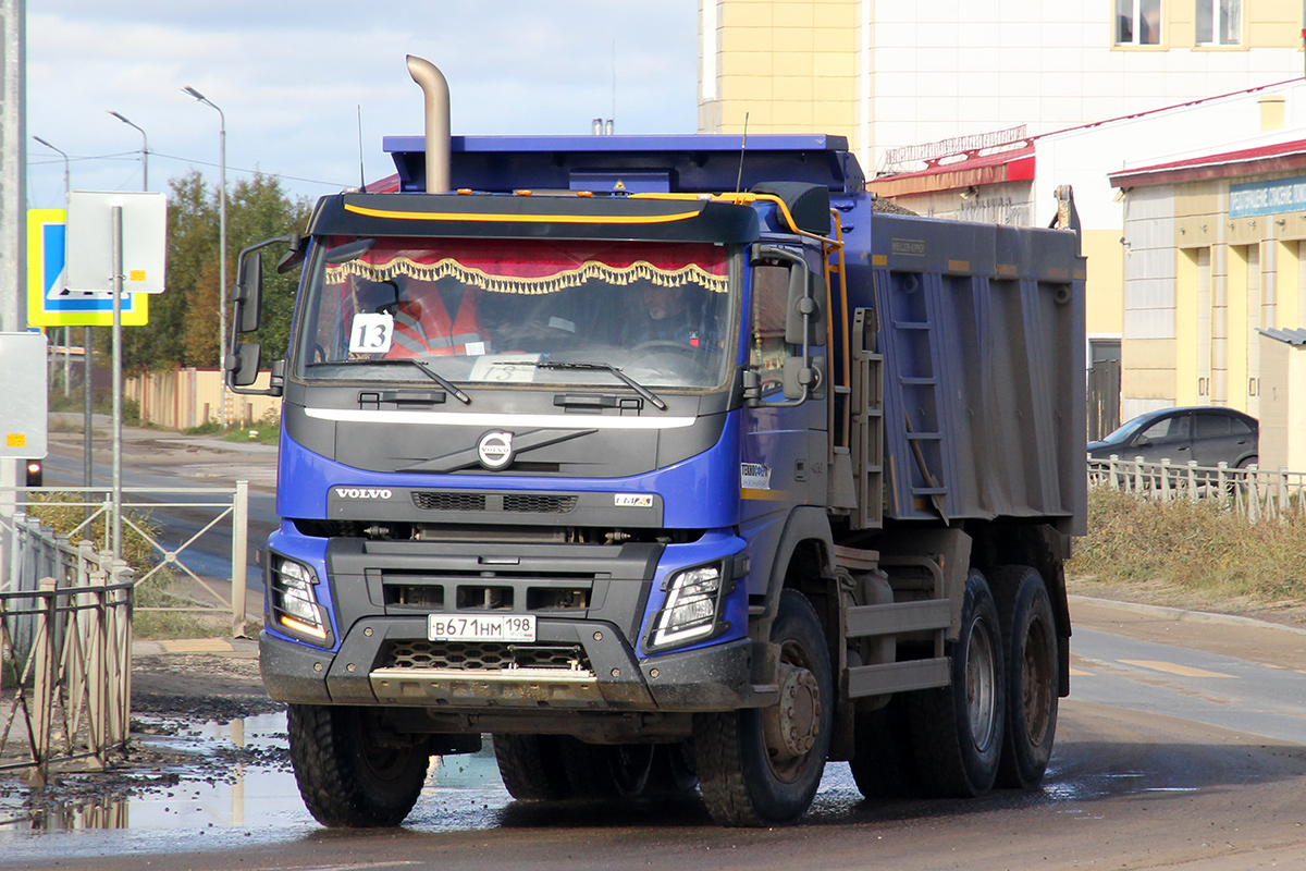 Санкт-Петербург, № В 671 НМ 198 — Volvo ('2013) FMX.420 [X9P]