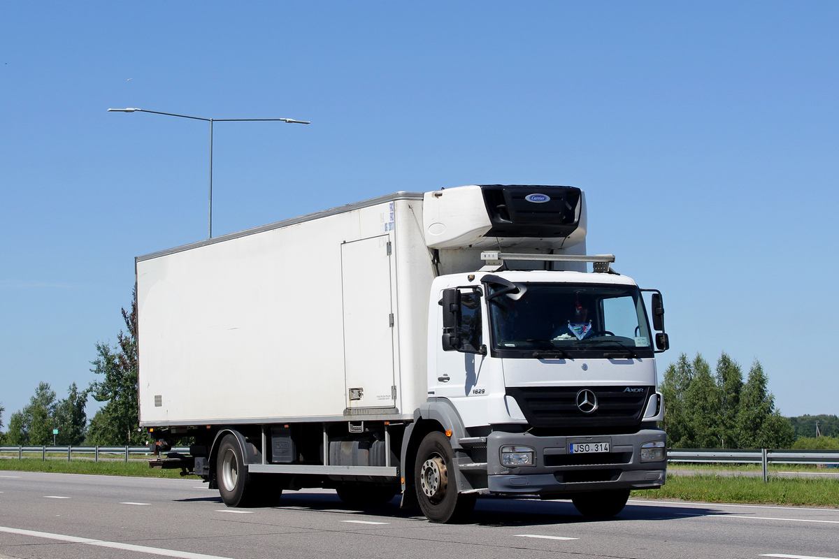 Литва, № JSO 314 — Mercedes-Benz Axor (общ.м)