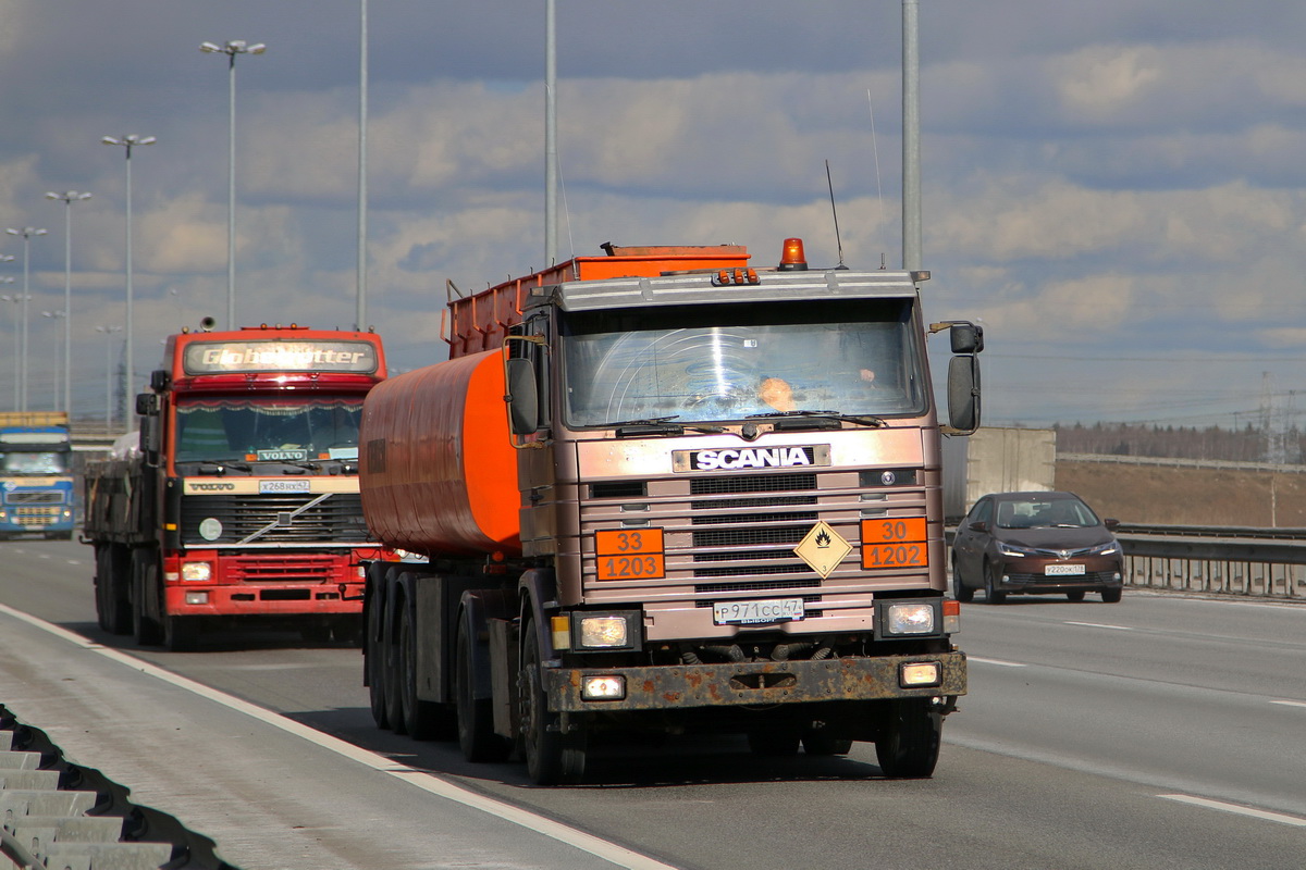 Ленинградская область, № Р 971 СС 47 — Scania (II) (общая модель)