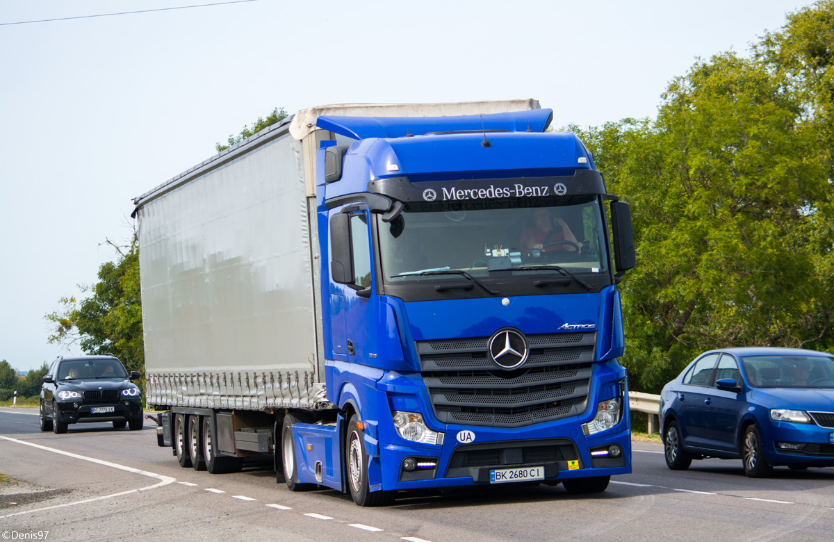 Ровненская область, № ВК 2680 СІ — Mercedes-Benz Actros ('2011) 1845