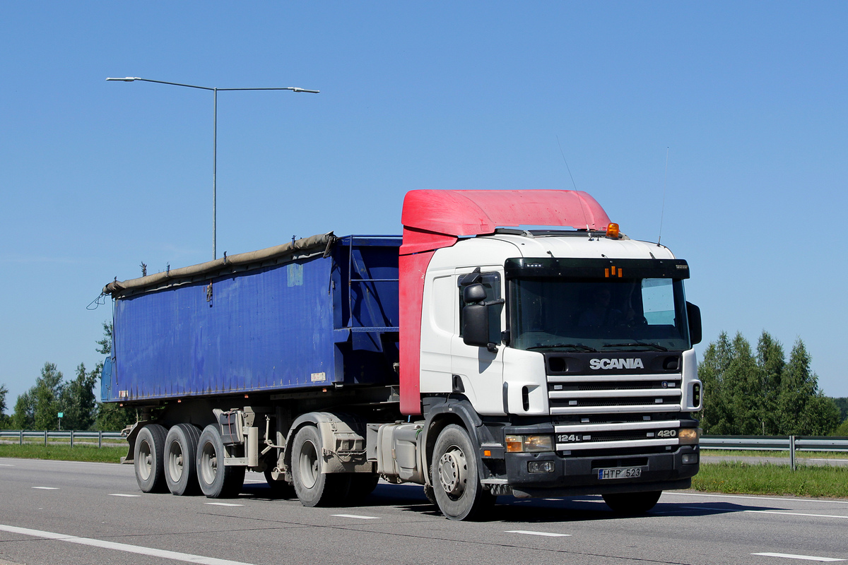 Литва, № HTP 523 — Scania ('1996) P124L