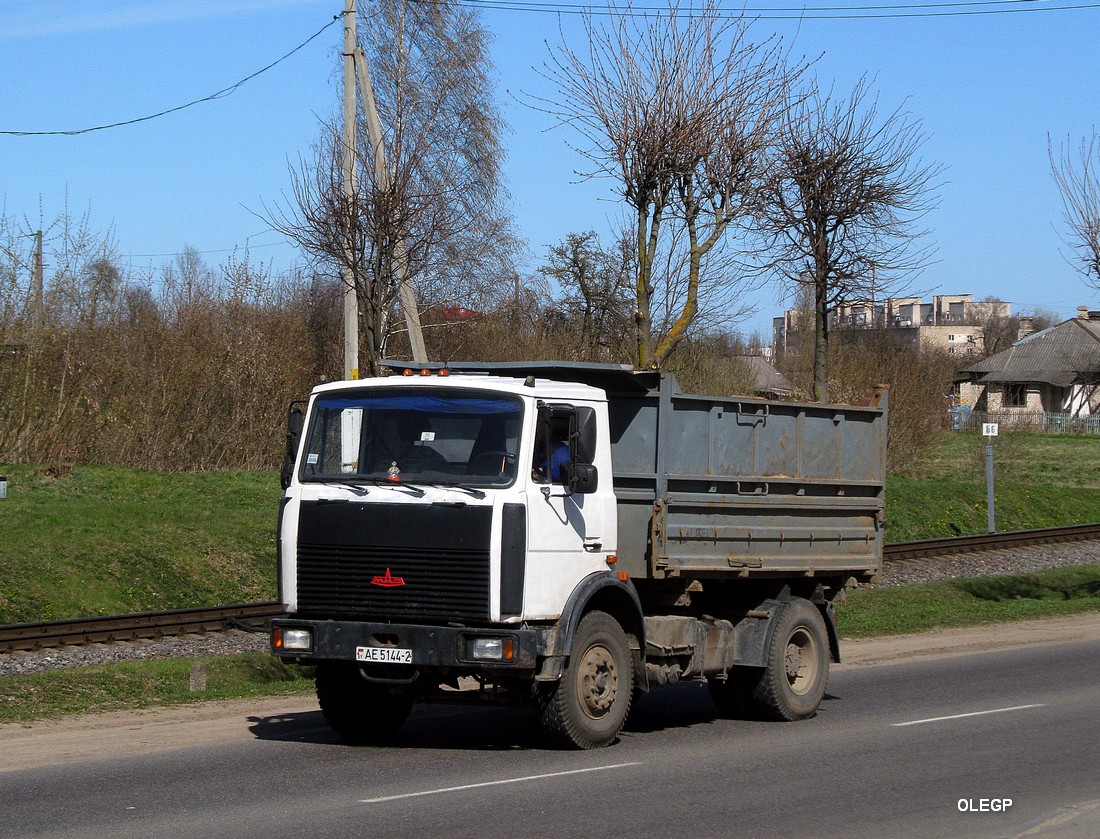 Витебская область, № АЕ 5144-2 — МАЗ-5551 (общая модель)