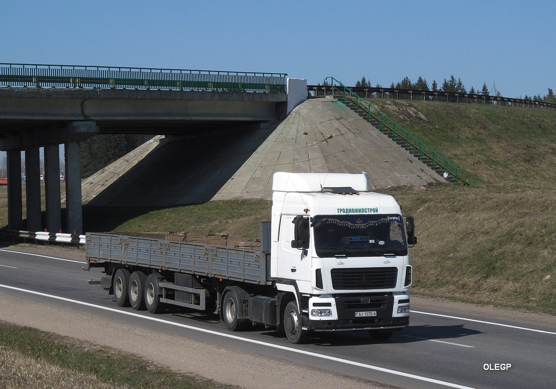 Гродненская область, № АІ 1576-4 — МАЗ-5440 (общая модель)