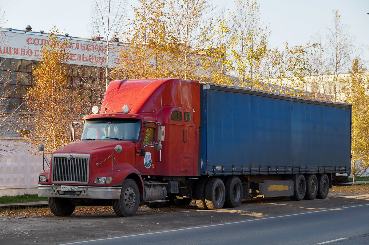 Ульяновская область, № Т 110 АК 73 — International 9400