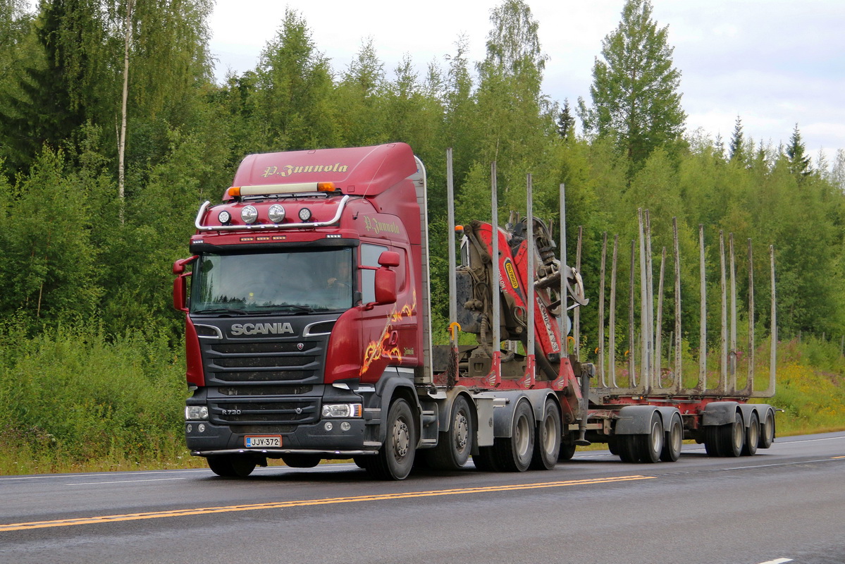 Финляндия, № JJV-372 — Scania ('2013) R730