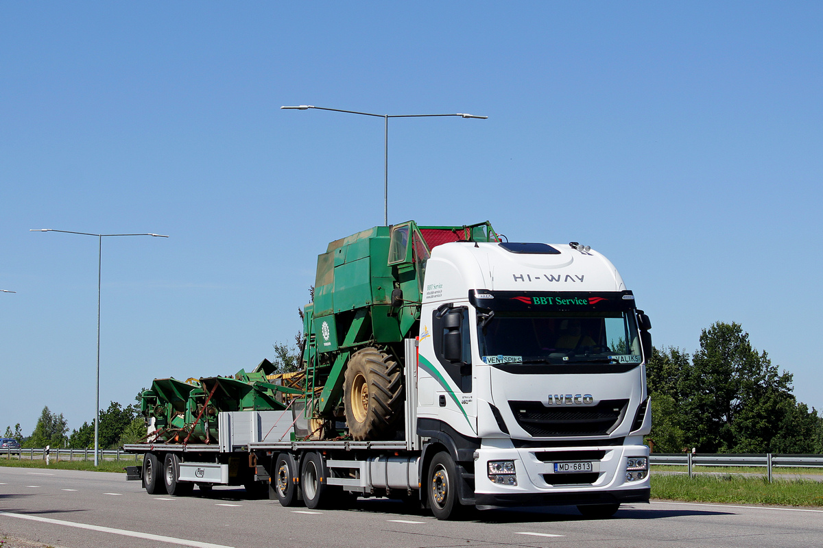 Латвия, № MD-6813 — IVECO Stralis ('2012) 460