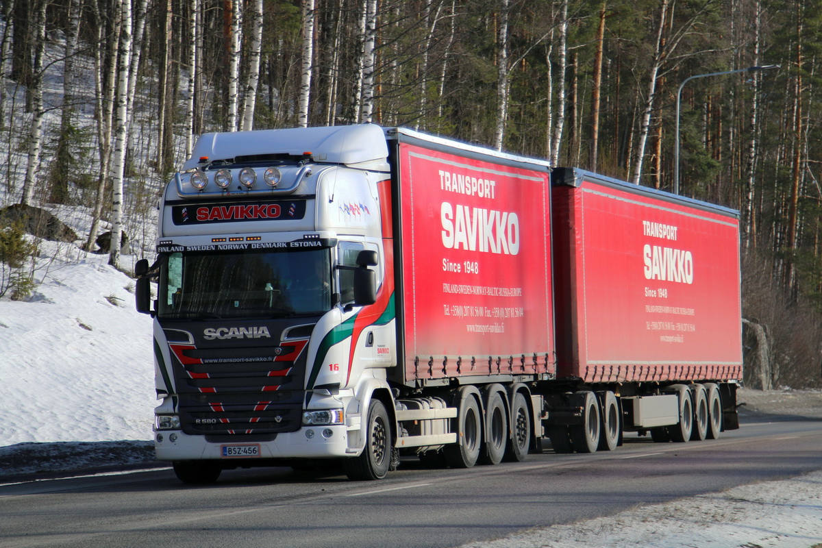 Финляндия, № 16 — Scania ('2013) R580