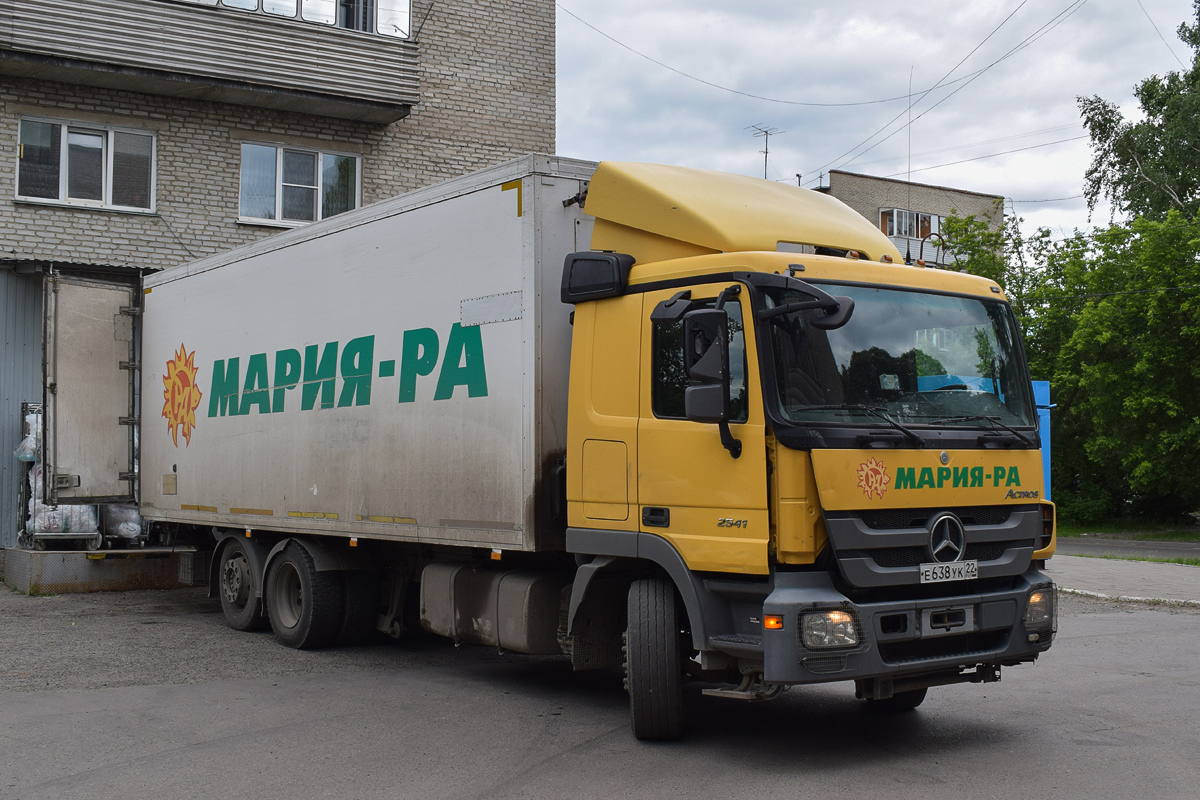 Алтайский край, № Е 638 УК 22 — Mercedes-Benz Actros ('2009) 2541