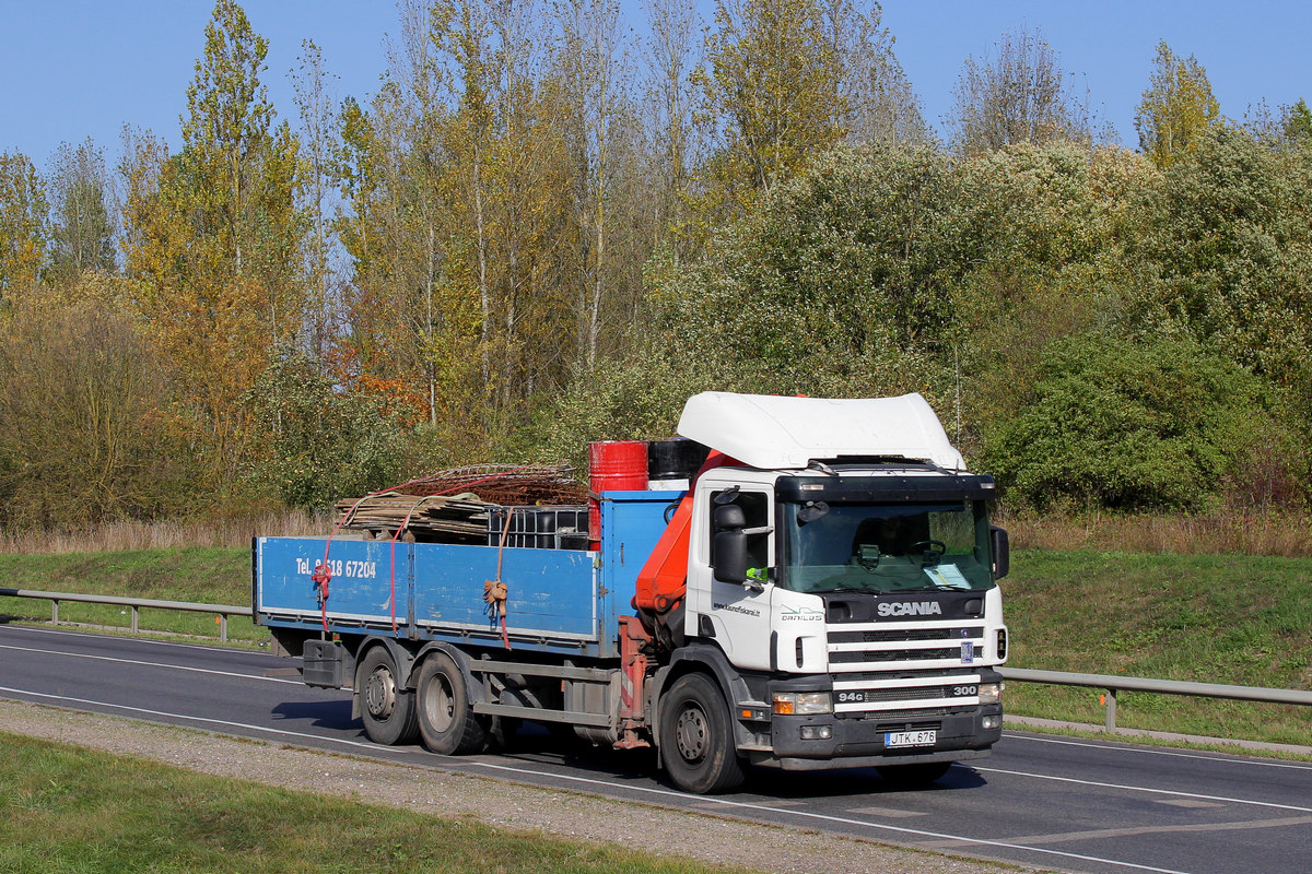 Литва, № JTK 676 — Scania ('1996) P94G