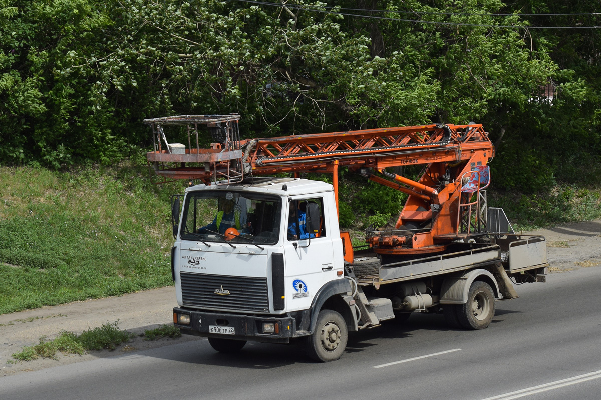 Алтайский край, № К 906 ТР 22 — МАЗ-437043 "Зубрёнок"