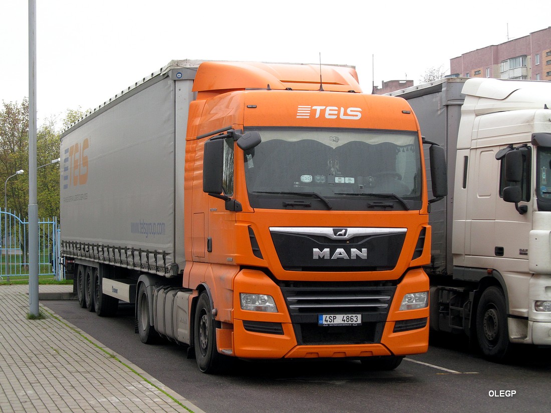 Чехия, № 4SP 4863 — MAN TGX ('2016) 18.460