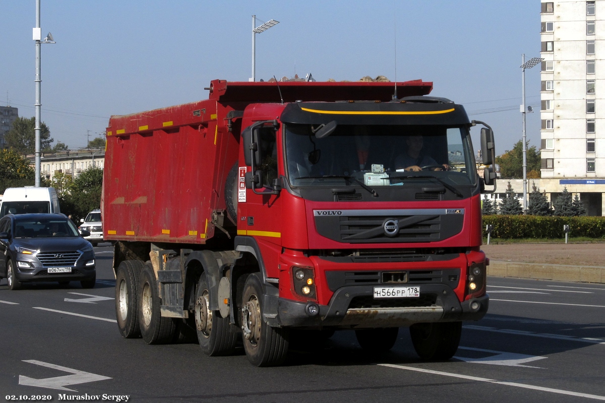 Санкт-Петербург, № Н 566 РР 178 — Volvo ('2010) FMX.400 [X9P]