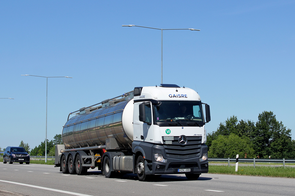 Литва, № HZK 086 — Mercedes-Benz Actros ('2011) 1842