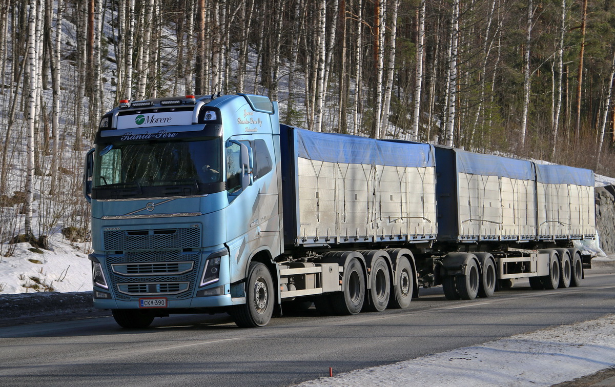 Финляндия, № CKV-390 — Volvo ('2012) FH16.750; Volvo ('2012) FH "Volvo Ocean Race" (Финляндия)