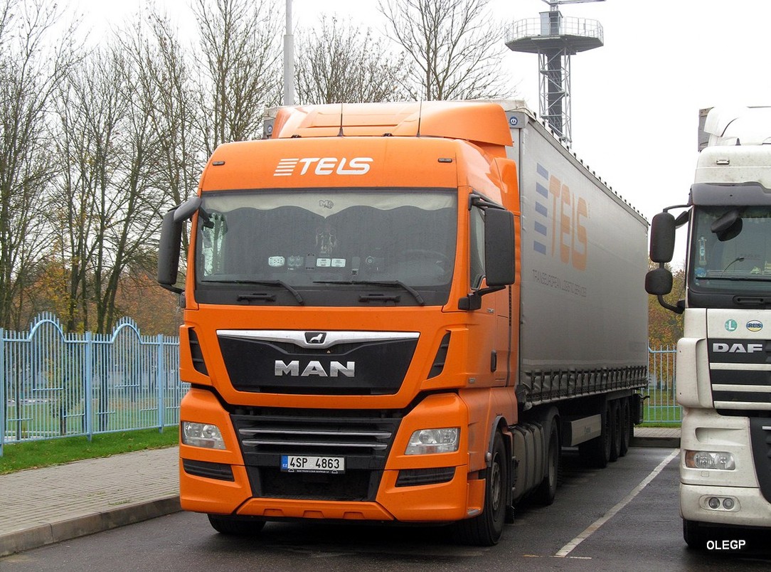 Чехия, № 4SP 4863 — MAN TGX ('2016) 18.460