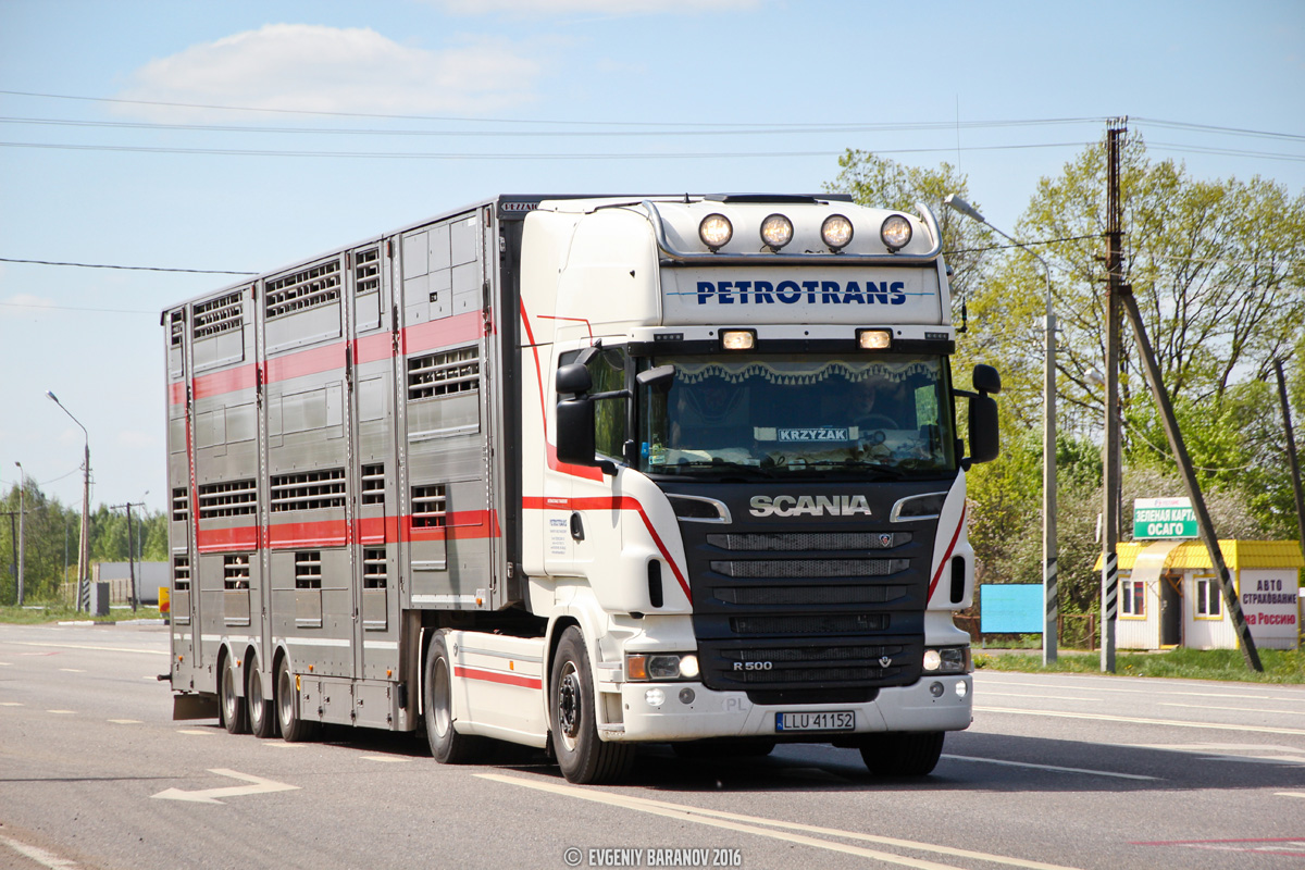 Польша, № LLU 41152 — Scania ('2009) R500