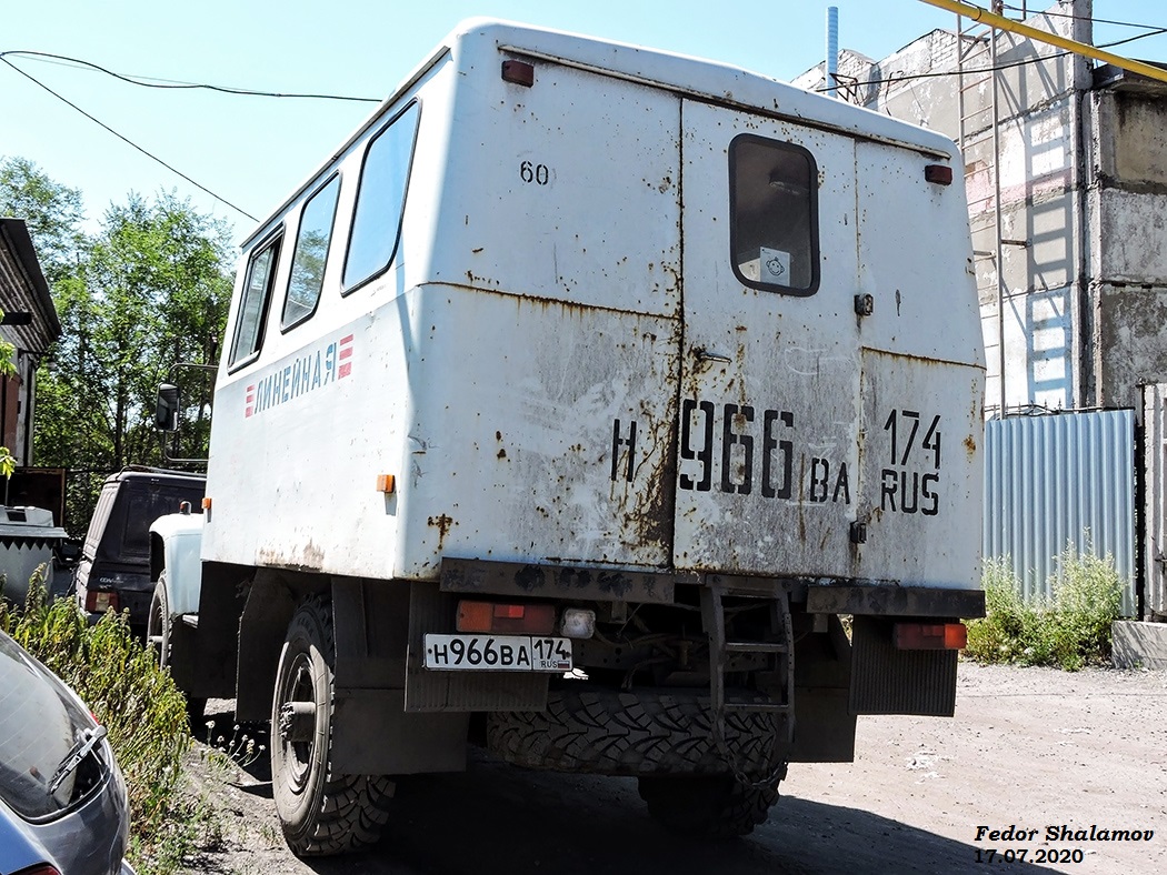 Челябинская область, № Н 966 ВА 174 — ГАЗ-3308 «Садко»