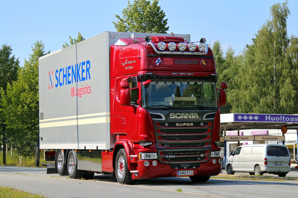 Финляндия, № SNU-711 — Scania ('2013) R580