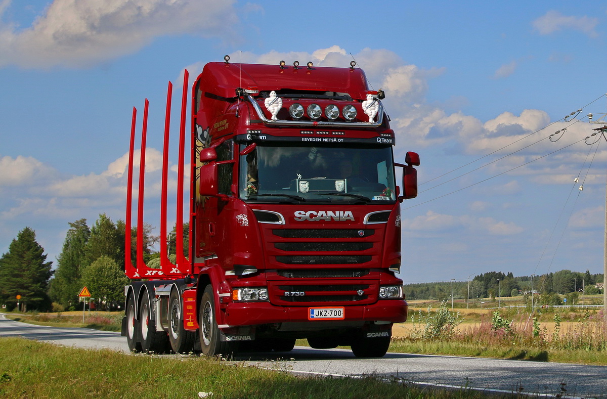 Финляндия, № JKZ-700 — Scania ('2013) R730