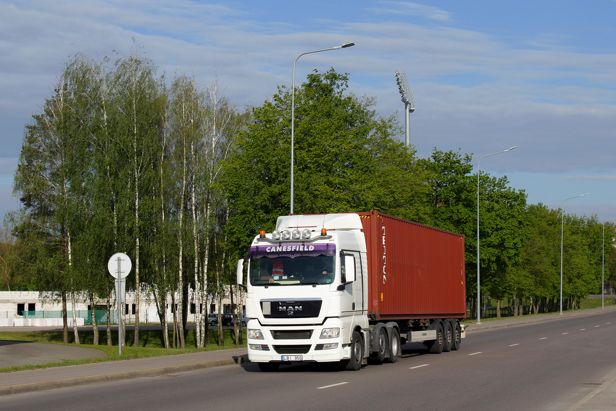 Литва, № LBI 950 — MAN TGX ('2007) 26.440