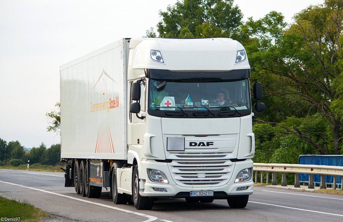 Львовская область, № ВС 8242 НІ — DAF XF Euro6 FT