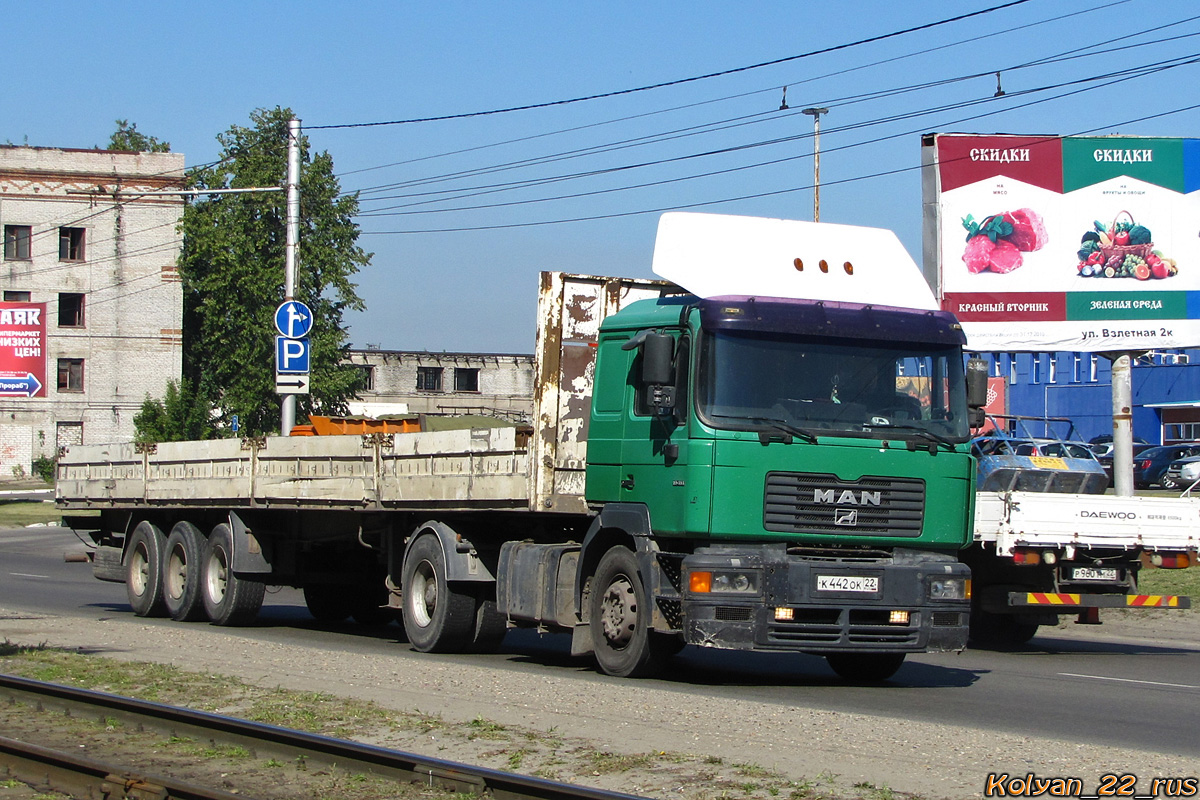 Алтайский край, № К 442 ОК 22 — MAN F2000 19.414