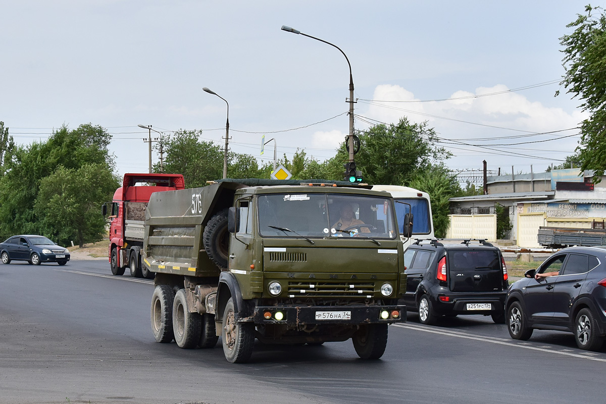 Волгоградская область, № Р 576 НА 34 — КамАЗ-55111 [551110]