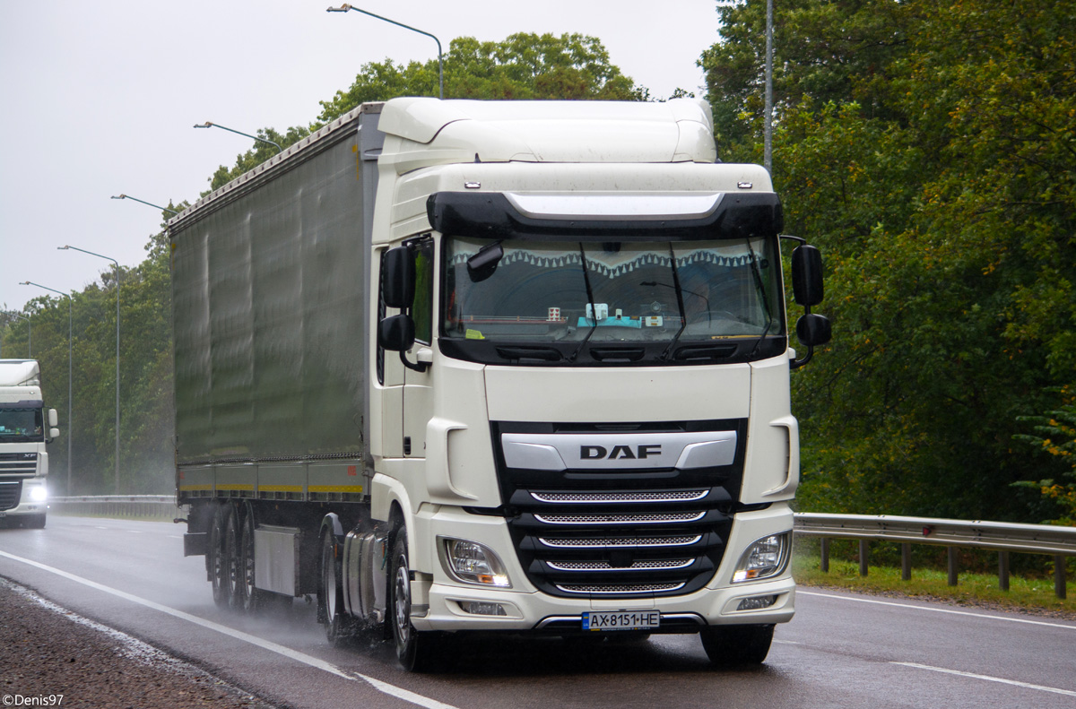 Харьковская область, № АХ 8151 НЕ — DAF XF Euro6 FT