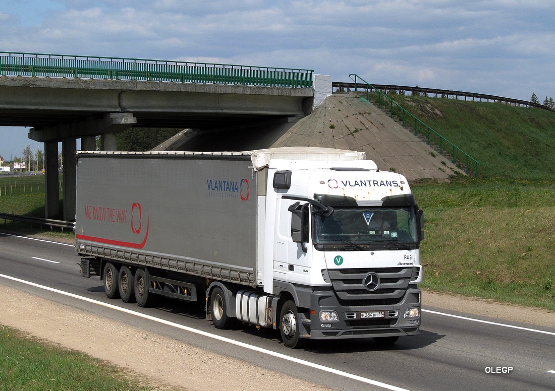 Калининградская область, № Р 284 ВН 39 — Mercedes-Benz Actros ('2009) 1844