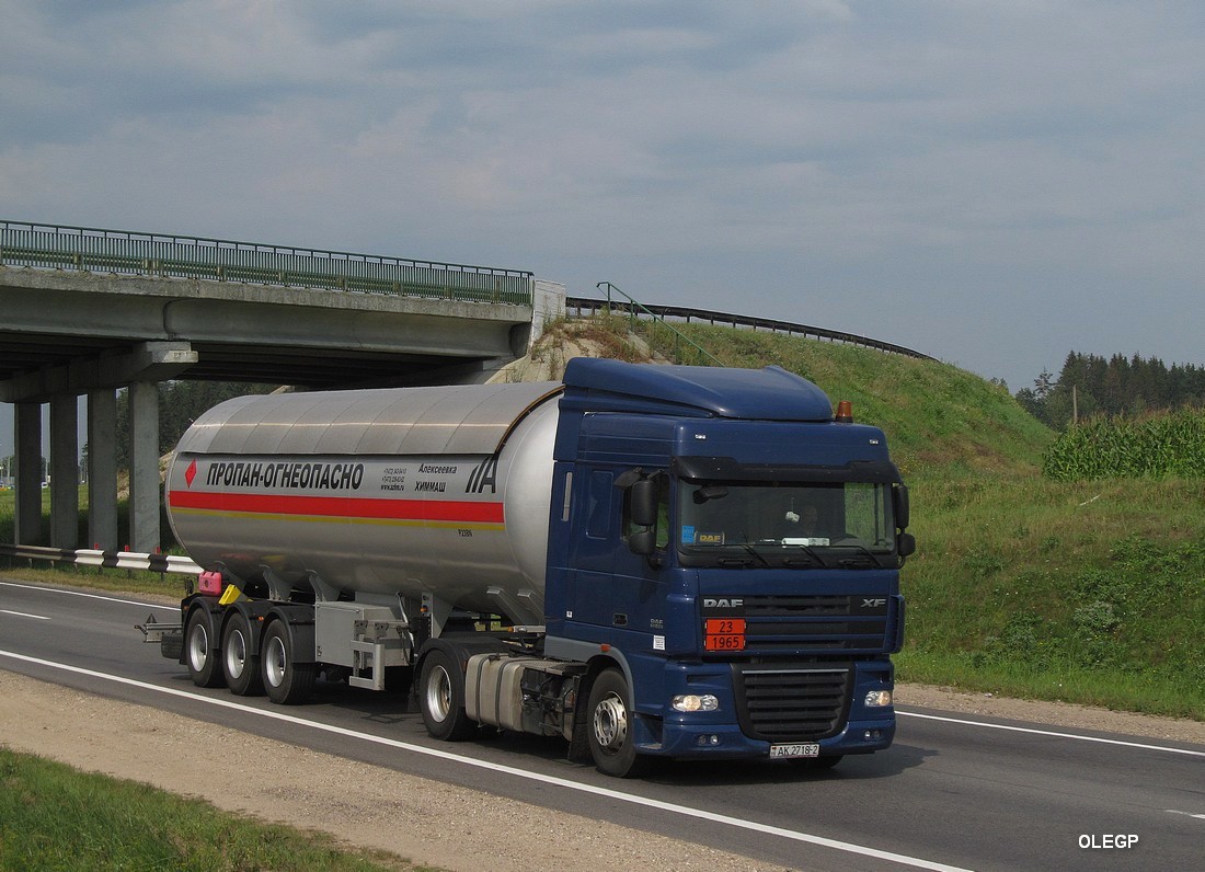 Витебская область, № АК 2718-2 — DAF XF105 FT