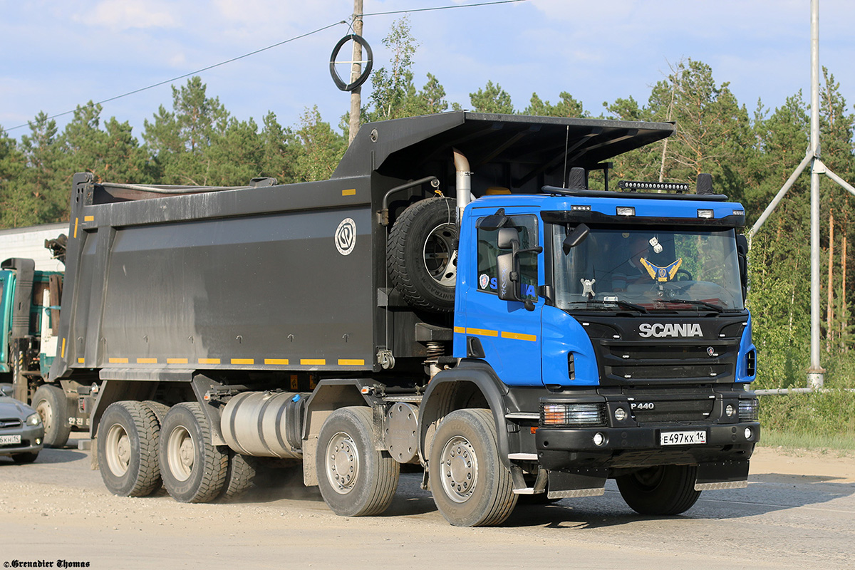 Саха (Якутия), № Е 497 КХ 14 — Scania ('2011) P440