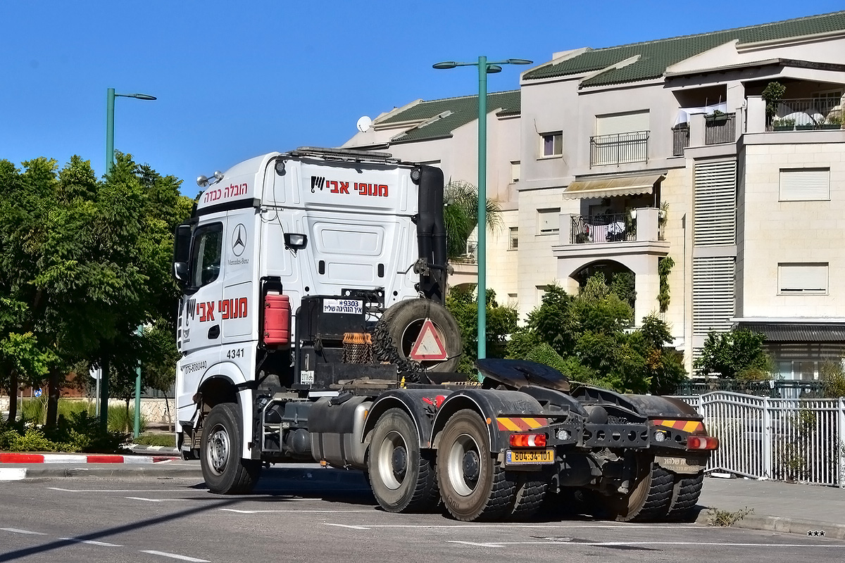 Израиль, № 804-34-101 — Mercedes-Benz Arocs 3352