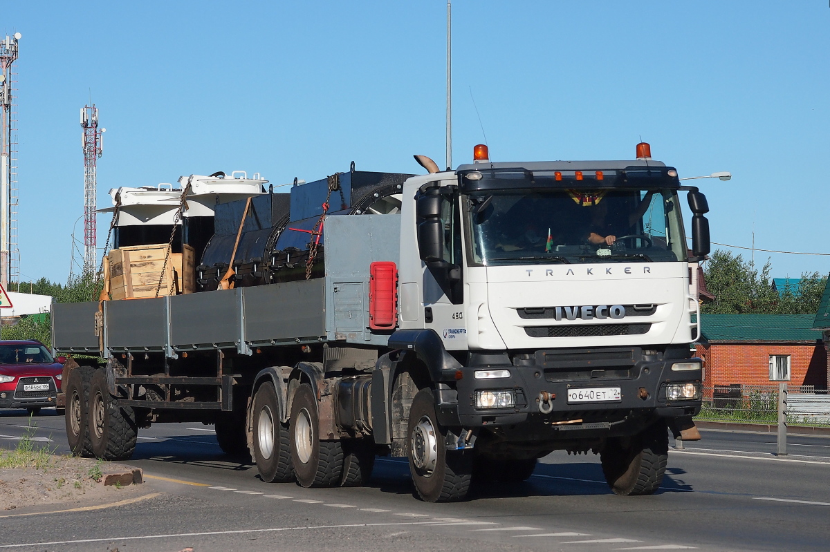 Тюменская область, № О 640 ЕТ 72 — IVECO-AMT Trakker ('2007)