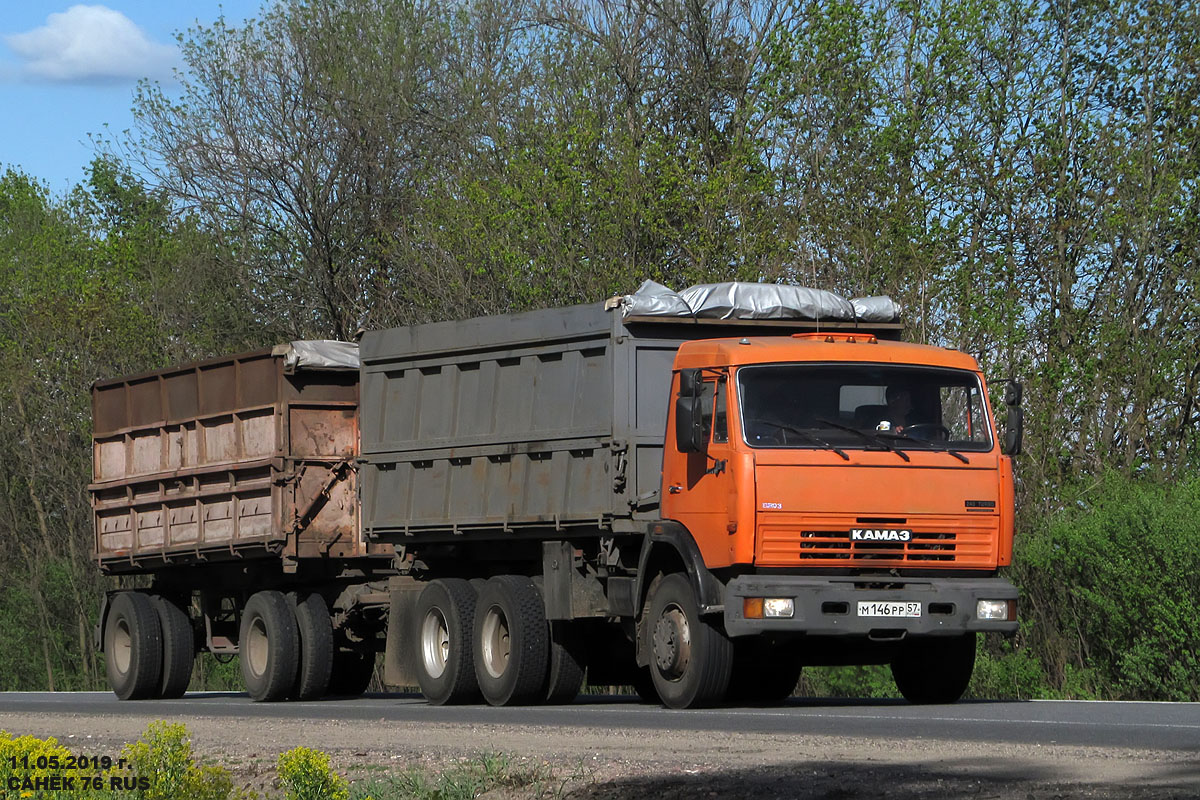 Орловская область, № М 146 РР 57 — КамАЗ-65115-15 [65115R]