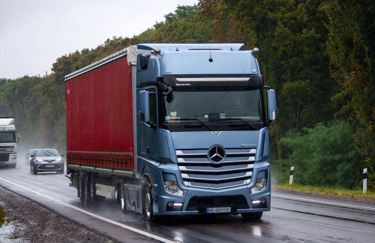 Николаевская область, № ВЕ 4051 СК — Mercedes-Benz Actros ('2011) 1848