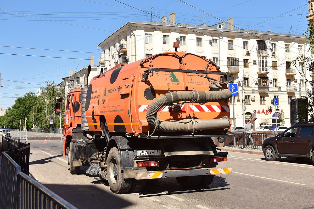 Волгоградская область, № В 574 ХМ 134 — КамАЗ-53605-L4