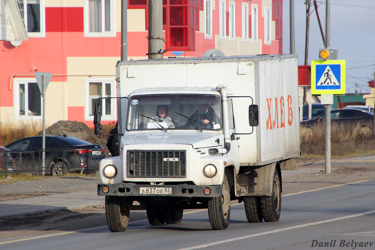 Ненецкий автономный округ, № А 837 ОЕ 83 — ГАЗ-3309