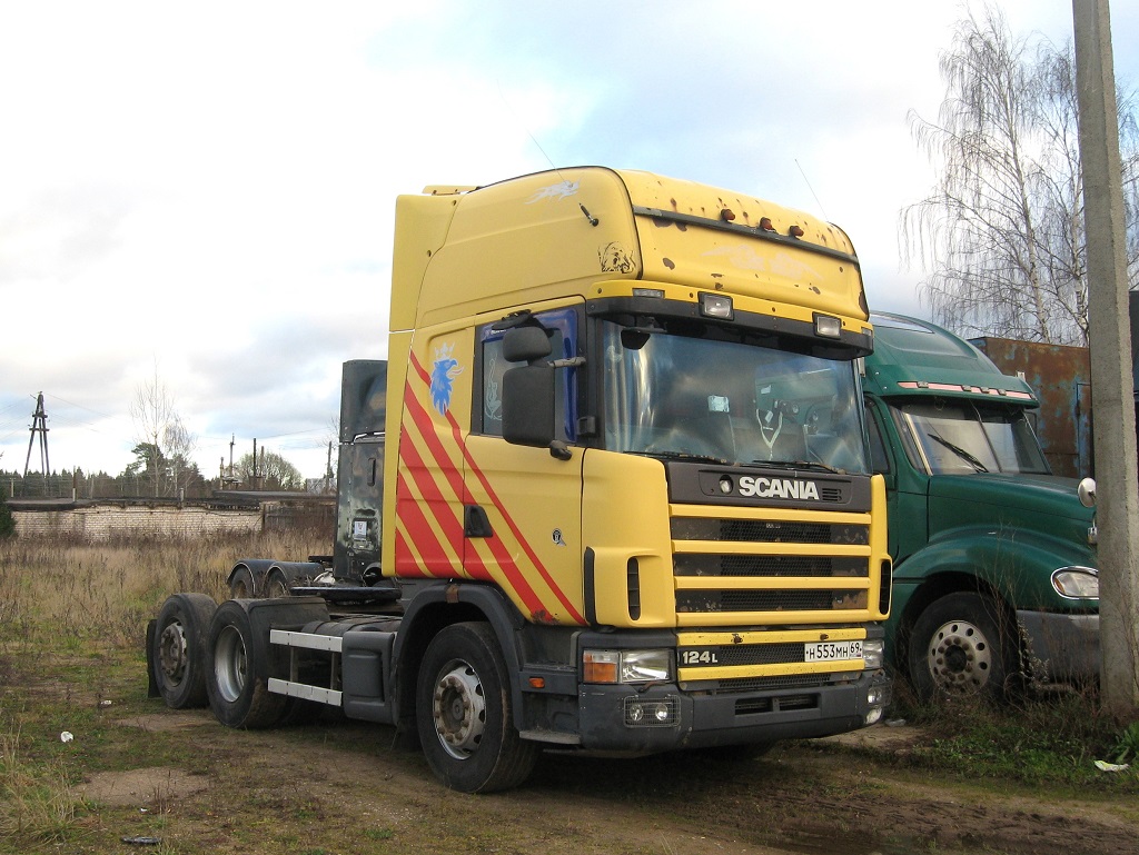 Тверская область, № Н 553 МН 69 — Scania ('1996) R124L