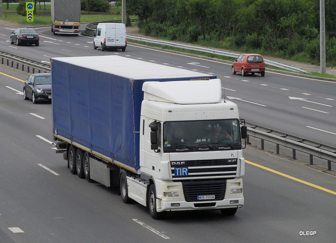 Польша, № WOR 15926 — DAF XF95 FT