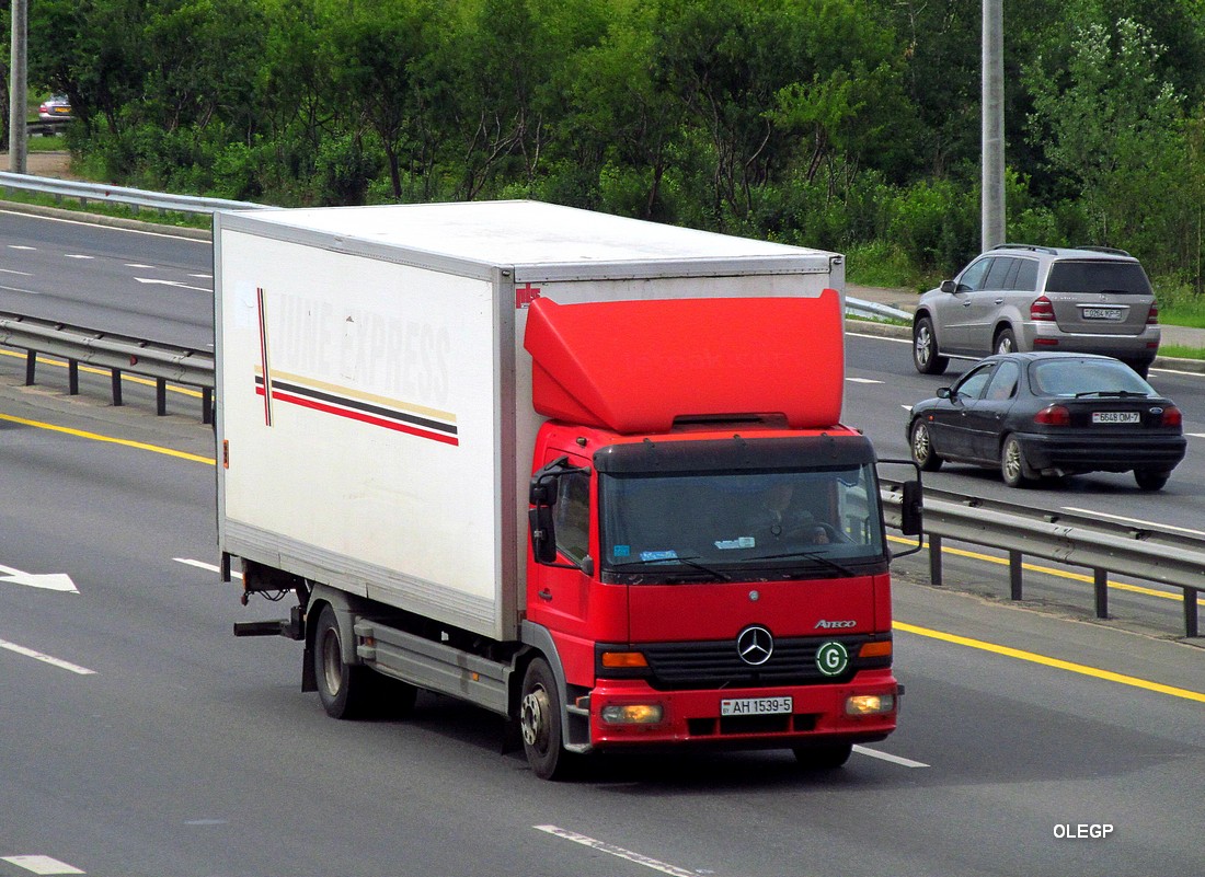 Минская область, № АН 1539-5 — Mercedes-Benz Atego (общ.м)