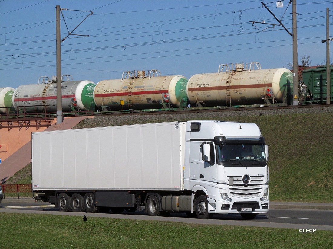 Минская область, № АО 9688-5 — Mercedes-Benz Actros ('2011) 1842