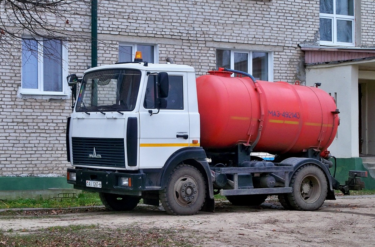 Могилёвская область, № АІ 1267-6 — МАЗ-4570 (общая модель)