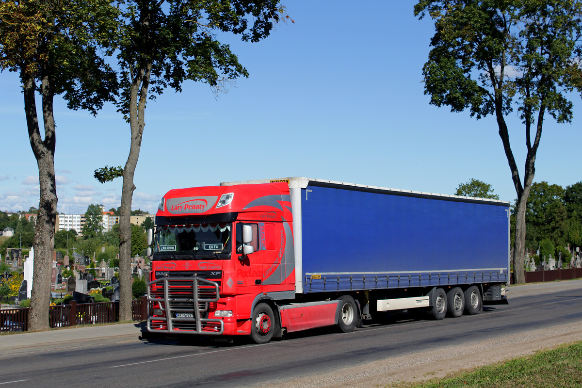 Польша, № WWY 69297 — DAF XF105 FT