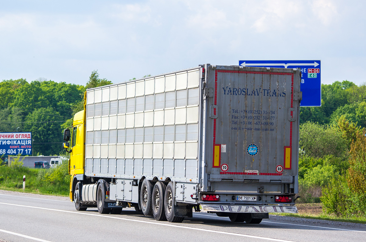 Львовская область, № ВС 0608 ВМ — DAF XF105 FT