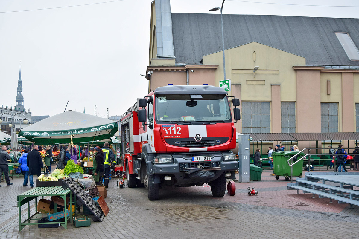 Латвия, № 802 — Renault Kerax