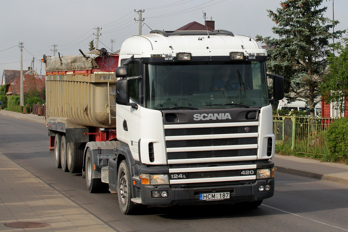 Литва, № HCM 187 — Scania ('1996) R124L