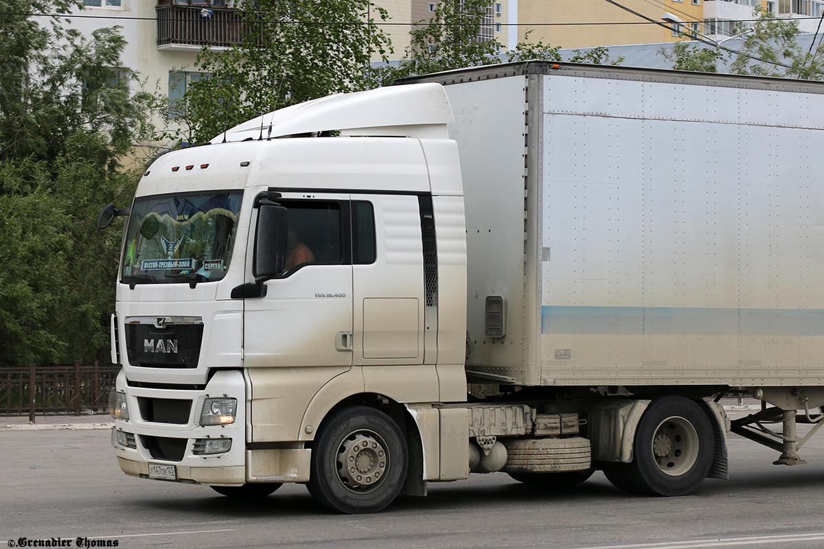 Приморский край, № У 147 ОК 125 — MAN TGX ('2007) 18.400