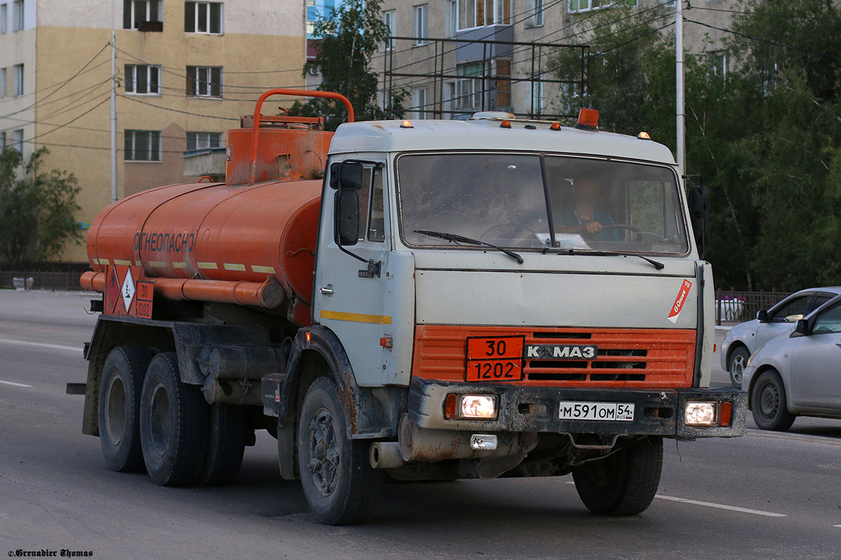 Саха (Якутия), № М 591 ОМ 54 — КамАЗ-53211