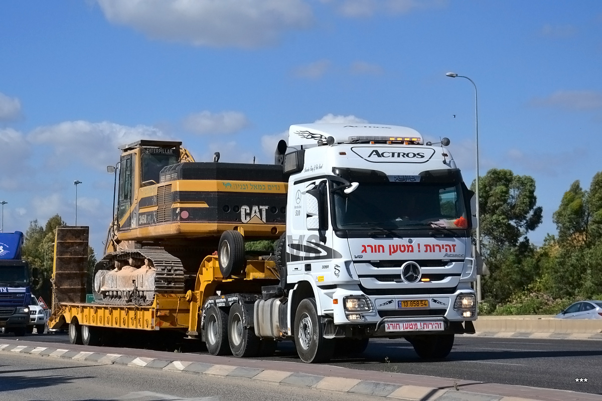 Израиль, № 13-858-54 — Mercedes-Benz Actros ('2009)