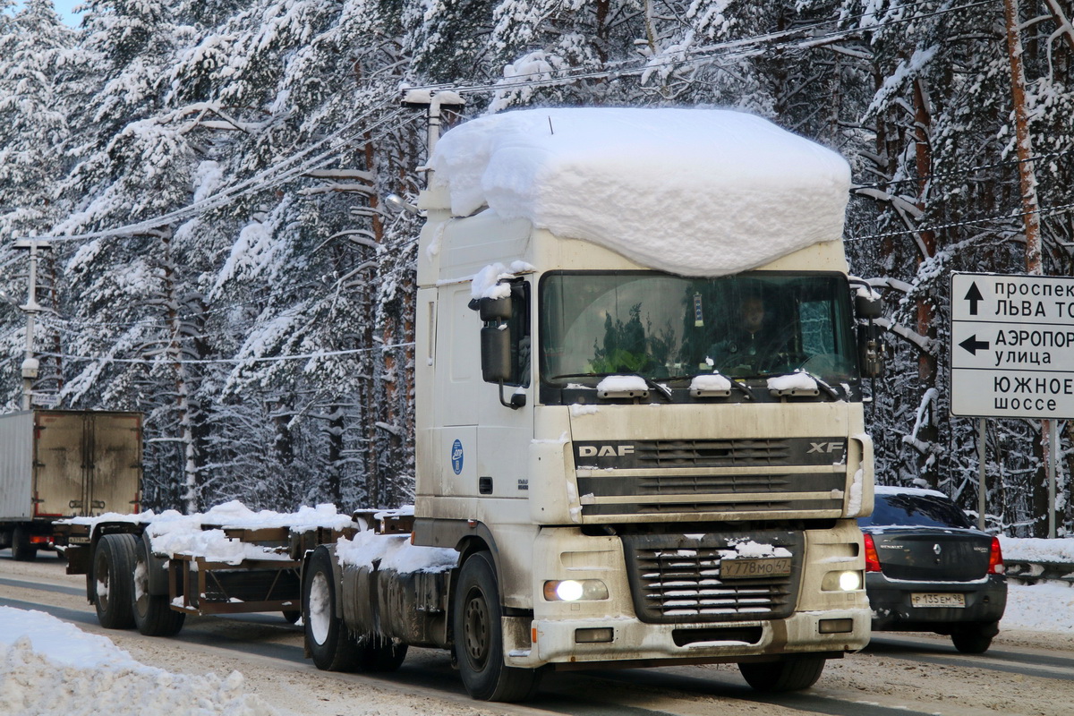 Ленинградская область, № У 778 МО 47 — DAF XF95 FT